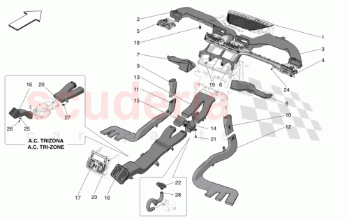 Part Diagram for Maserati 670167258