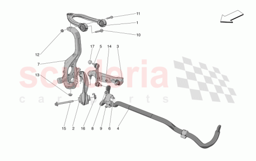 Part Diagram for Maserati 670354366