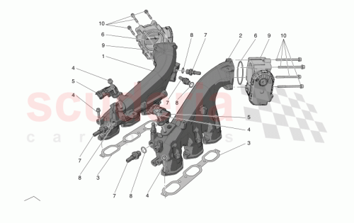 Part Diagram for Maserati 670054058