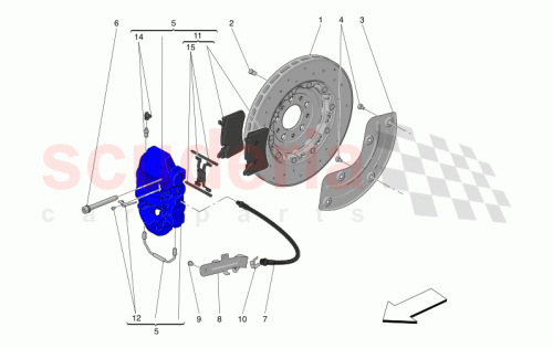 Part Diagram for Maserati 670215213