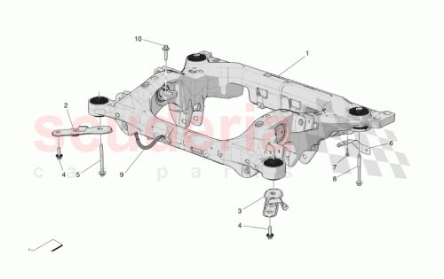 Part Diagram for Maserati 670178150