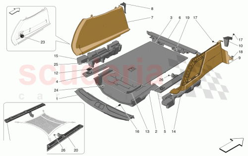 Part Diagram for Maserati 670158116