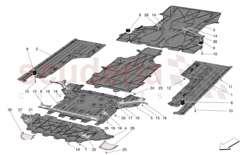 Part Diagram for Maserati 670158806