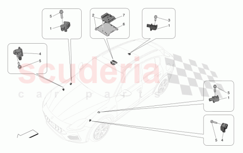 Part Diagram for Maserati 670303727