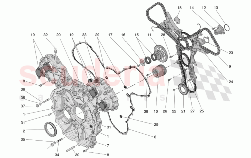 Part Diagram for Maserati 670156747