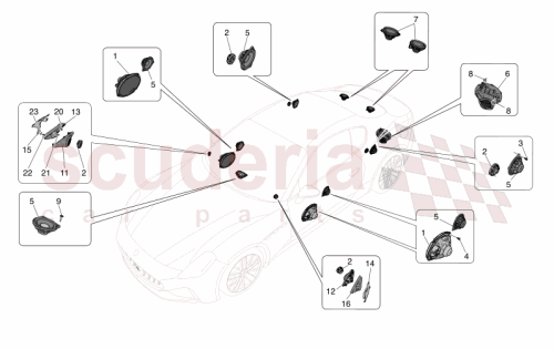 Part Diagram for Maserati 675002322