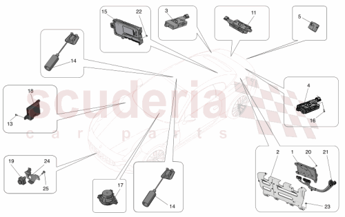 Part Diagram for Maserati 670215769