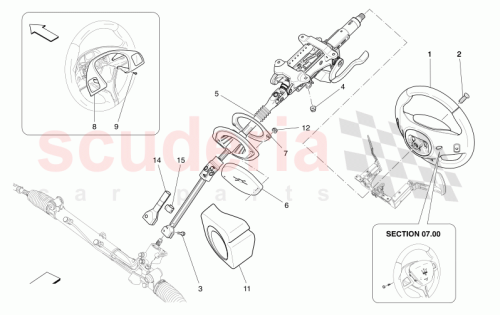 Part Diagram for Maserati 670047297