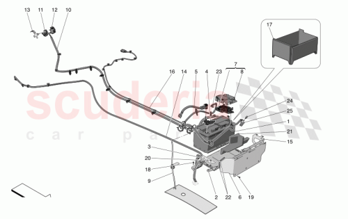 Part Diagram for Maserati 670214155