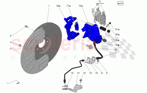 Part Diagram for Maserati 673014165