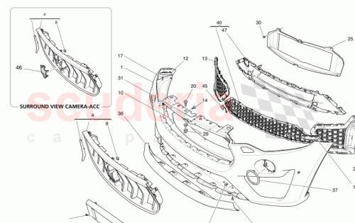 Part Diagram for Maserati 670149274