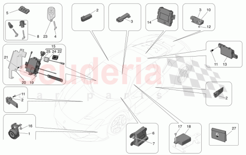 Part Diagram for Maserati 670266699