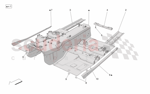 Part Diagram for Maserati 673015416