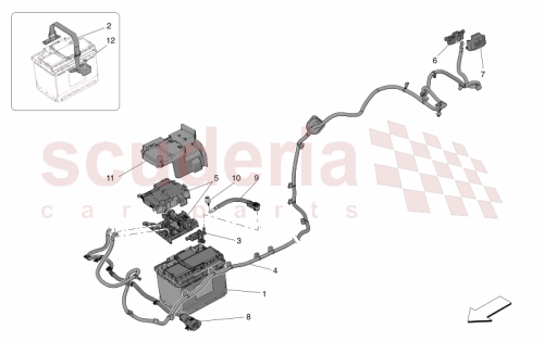 Part Diagram for Maserati 670299205
