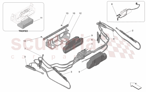 Part Diagram for Maserati 673012887