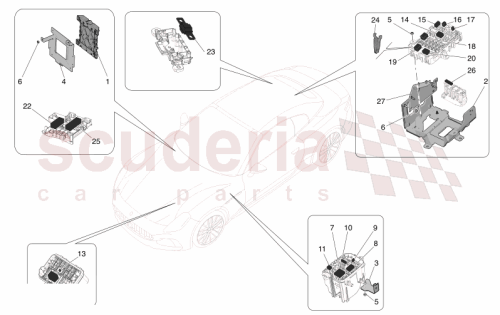 Part Diagram for Maserati 670213288
