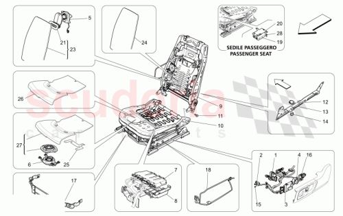 Part Diagram for Maserati 670173854