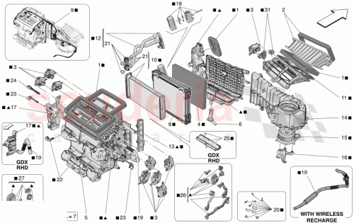 Part Diagram for Maserati 670156419