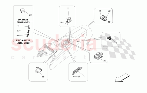 Part Diagram for Maserati 670011876
