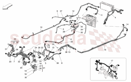 Part Diagram for Maserati 670159561