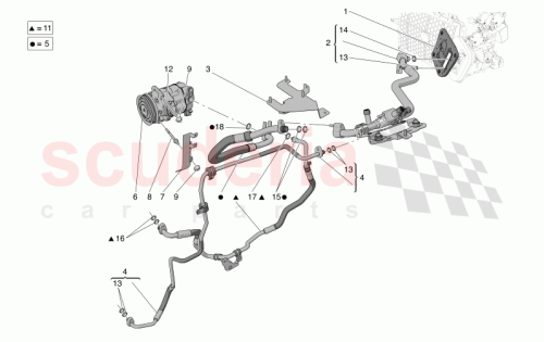 Part Diagram for Maserati 670178585
