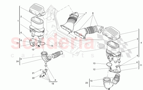 Part Diagram for Maserati 670105376