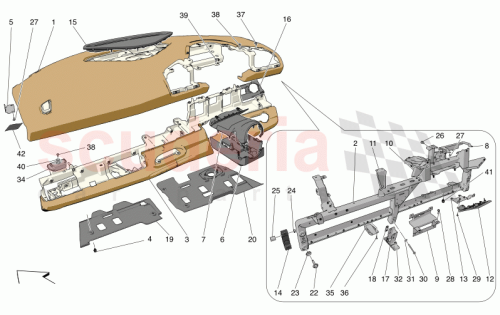Part Diagram for Maserati 670267373