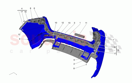 Part Diagram for Maserati 670167298