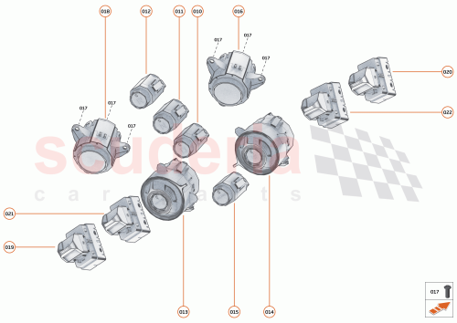 Part Diagram for McLaren 23MA270CP