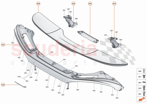 Part Diagram for McLaren 13AB731RP