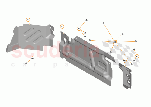 Part Diagram for McLaren 13EA001CP