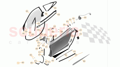 Part Diagram for McLaren 11A7255CP