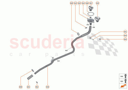 Part Diagram for McLaren 13FA051CP