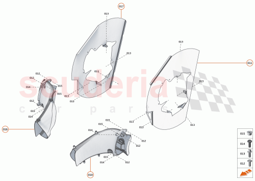 Part Diagram for McLaren 15CA200CP