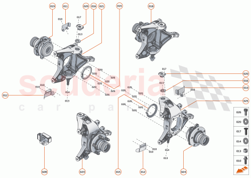 Part Diagram for McLaren 15BA187CP