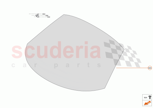 Part Diagram for McLaren 15AA613RP