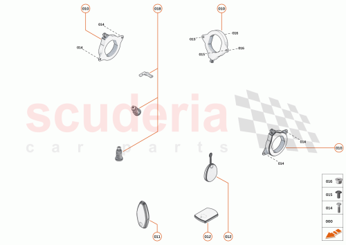Part Diagram for McLaren 14MA830CP