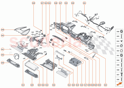 Part Diagram for McLaren 14N1540CP