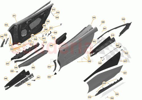 Part Diagram for McLaren 13A5676CP