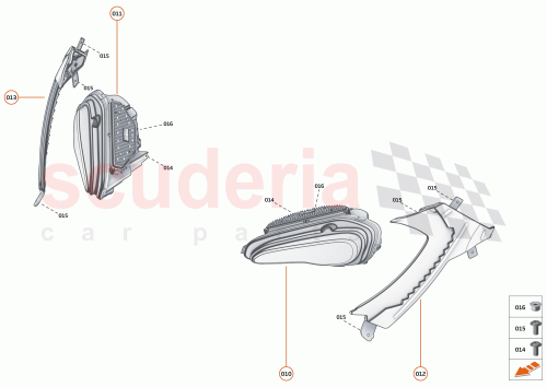 Part Diagram for McLaren 23AA074CP