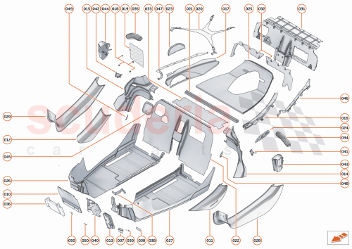 Part Diagram for McLaren 14NC076CP