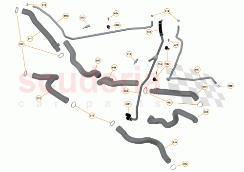 Part Diagram for McLaren 11L0504RP