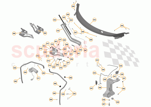 Part Diagram for McLaren 11A4460CP