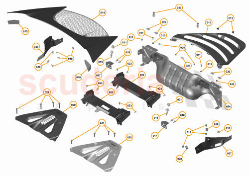 Part Diagram for McLaren 14AA537CP