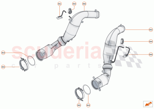 Part Diagram for McLaren 23HA058CP