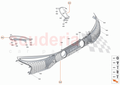 Part Diagram for McLaren 16AF040CP