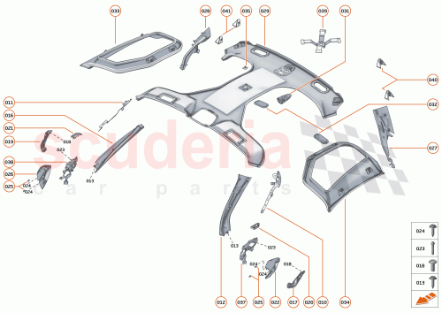 Part Diagram for McLaren 14NB151CP