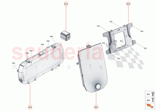 Part Diagram for McLaren 28MA011CP