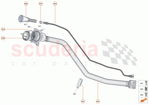 Part Diagram for McLaren 16KA151CP