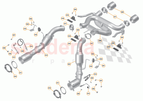 Part Diagram for McLaren 11H0475RP